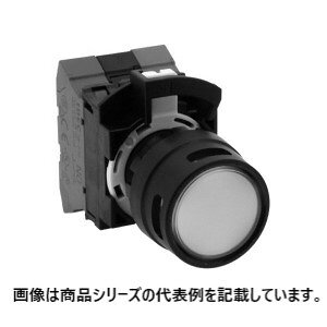 IDEC��22 HW�V���[�Y Push-in�� �ƌ������{�^���X�C�b�`���`�ԁFHW1L-MF2P11Q4S���`��F�ۓˌ`�t���K�[�h�t(�L����)�������ʁF�������^���`����i�g�p�d���FAC/DC 24V���ړ_�\���F1a-1b���{�^���F�FS(