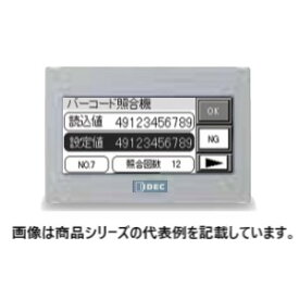 IDECFT1A形コントローラ Touch(ディスプレイタイプ)■形番：FT1A-M14KA-S□電源仕様：DC24V□入力仕様：デジタル(6点ソース)/アナログ(2点)□出力タイプ：4点Trシンク出力/2点アナログ出力□LCD：STNモノクロ□ベゼル色：シルバー