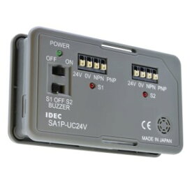 IDEC■形番：SA1P-UC24V□USB接続ポケッタブルセンサチェッカー□電源供給　USB電源定格：DC5V／2A以上□センサ接続　外部出力：DC24V±10%