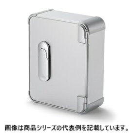 タカチ電機工業開閉式アルミコントロールボックス■型式：AUH88-20-30KSS□外寸 W-H-D(mm)：W:200 H:88 D:300□内寸 w-h-d(mm)：w:193 h:81.3 d:293□鍵の有無：有り□カラー：SS□取付シャーシ(別売)：AUC20-30