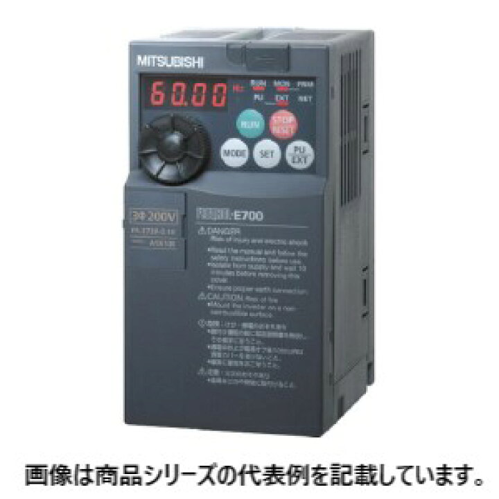 楽天市場】三菱電機□形番:FR-E720-5.5K□FREQROL-E700□簡単 