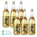 【 500円クーポン 送料無料 】長期樽貯蔵 麦焼酎 田苑 金ラベル 25度 1800ml 6本セット 焼酎 セット まとめ買い むぎ焼酎 音楽仕込み 長期熟成〈焼酎6046〉