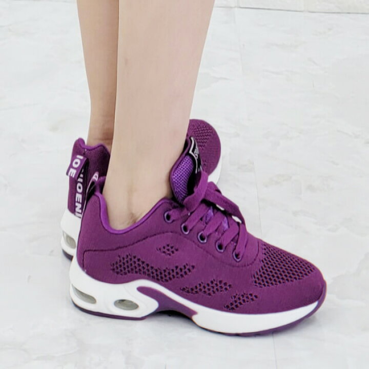 楽天市場 厚底スニーカー レディース 厚底シューズ おしゃれ かわいい スリッポン 美脚 ウォーキングシューズ 疲れない エアクッション ジム ウォーキング シンプル カジュアル ブラック ホワイト ピンク 超軽量 春夏秋冬 レースレディース