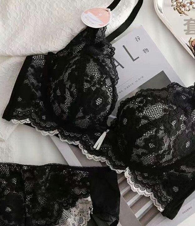 楽天市場】セクシー レース ブラ＆ショーツ 2点セット ノンワイヤー
