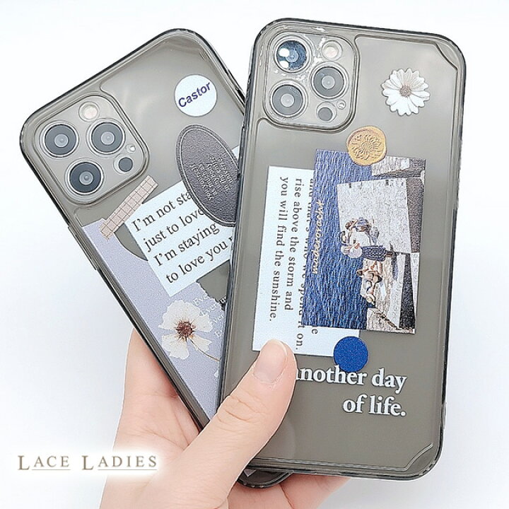 楽天市場】韓国風ハンドメイドっぽい ガーリーiPhoneケース iPhone  