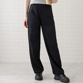 ゆるシルエットフレアイージーパンツ 女性 レディース ボトム ズボン 春 秋 薄手 快適 スポーツミックス ワイド 美脚 脚長 カジュアル ダンス トレーニング ヨガ ピラティス ハイウエスト 腰高 クロップドトップス