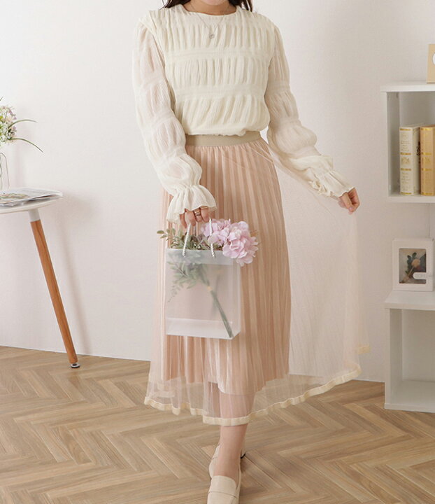 楽天市場】シャーリングシアーロングスリーブプルオーバー 女性  