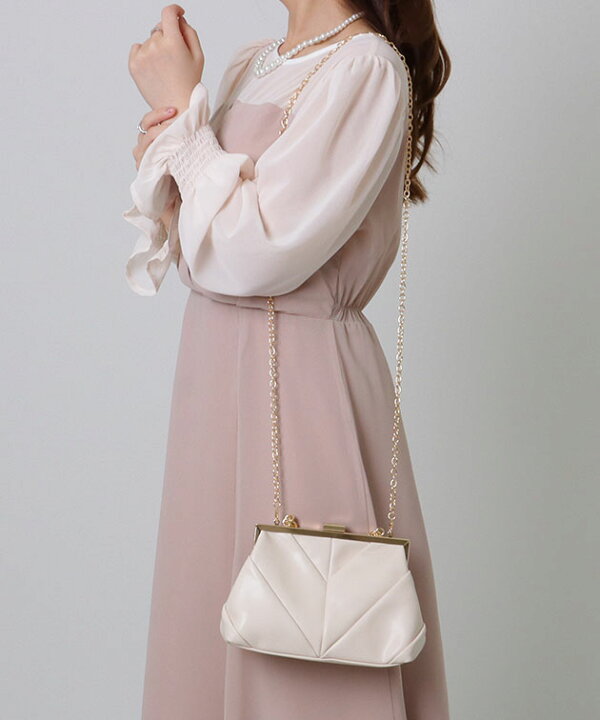 楽天市場】レザー調 3WAY コンパクト がま口 ショルダーバッグ 女性  