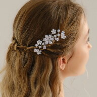 ビジュー バラエティ デザイン ウエディング ヘアコーム 女性 レディース ヘアアクセサリー 結婚式 花嫁 …