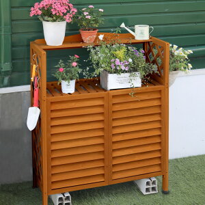 【送料無料】谷村実業 木製 室外機カバー 棚なし 棚あり ホワイト グレー ダークブラウン 省電力 省エネ 電気対策 屋外 ガーデン お庭 おしゃれ 日よけ 天然木