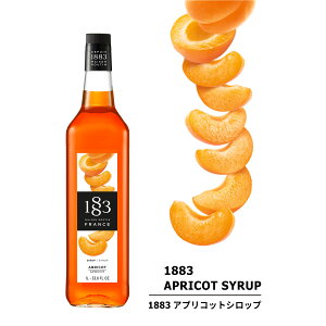 yK㗝Xz1883 MAISON ROUTIN (][^) SIROP APRICOT AvRbg Vbv 1000ml yXC[c ށz