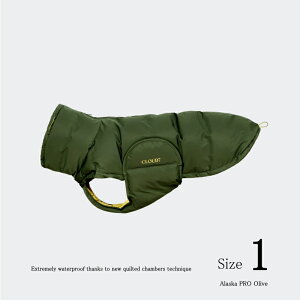 yʌIIzDog Coat Alaska Pro(h) hbOR[g AXJ h 2024Nf Olive I[u Size1hCcɒgEB^[WPbg Cloud7 NEh7   ~ _E y