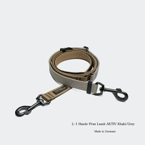 Cloud7 NEh7 L-1 Hands-Free Leash AKTIV Khaki/Grey [h p [V COA yIS̔NxIzylŐM24NHʓXz