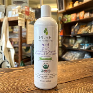 PURE and Natural Pet sAAhi`ybg 2-IN-1 OCt[ č_USDAFI[KjbNL@XCVv[(L@x_[IC&L@~gIC)y܂ŐM