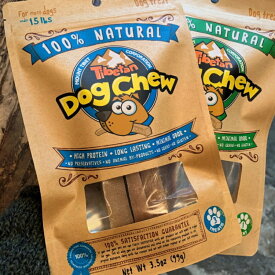 Tibetan Dog Chew チベタンドッグチュー 無添加ヤクミルクガムSサイズ3本入約100g歯石、口臭対策自然派長持ちガム