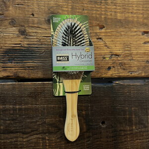 BASS BRUSH �o�X�u���b�V�� Hybrid Bamboo Pet Brush ���с`���ю�̌��L�p�č������p��уu���V�y���������܂ŐM����24���N�H�ʓX�z