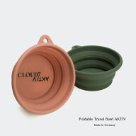 『新入荷、数量限定』Foldable Travel Bowl AKTIV 折りたたみ式トラベルボウル Cloud7 クラウド7 犬 食器…