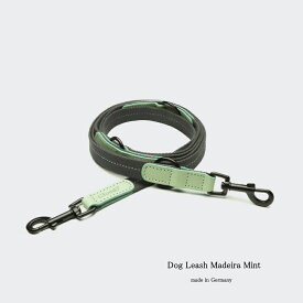 Cloud7 クラウド7 Dog Leash Madeira Mint 1Size(全犬種対応) 3wayドッグリーシュ マデイラ ミント 首輪 犬用 革 海外直輸入 ドイツ製 ヨーロピアンレザー 洗濯可能【おかげ様で信頼の22周年】