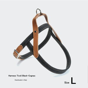Cloud7 NEh7 Dog Harness Tivoli Black-Cognac Size L  p v COA yIS̔NxIzy12܂ł̌䒍œIzylŐM20Nz