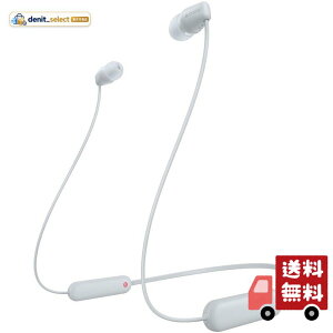 �\�j�[(SONY) ���C�����X�C���z�� WI-C100:Bluetooth�Ή�/25���ԃX�^�~�i/IPX4�h�H/DSEE���� �z���C�g WI-C100 WZ ��