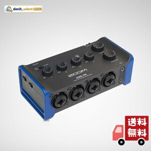 ZOOM(�Y�[��) AMS-44 �I�[�f�B�I�C���^�[�t�F�[�X 4IN/4OUT �d�r�쓮