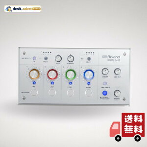 ���[�����h Roland BRIDGE CAST/�Q�[�~���ODAC�A���v/�I�[�f�B�I�C���^�[�t�F�[�X/�z�M/�Q�[�~���O�~�L�T�[/�I�[�f�B�I�~�L�T�[/Mac/Windows/�u���b�W�L���X�g/�A�C�X�z���C�g/Ice White