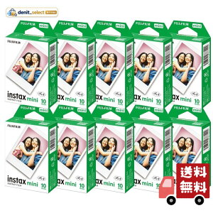 FUJIFILM �x�m�t�C���� �`�F�L�p�t�B���� JP1_10�Z�b�g(100��) INSTAXMINIJP1×10