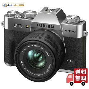 �x�m�t�C����(FUJIFILM) �~���[���X��� X-T30II XC�����Y�L�b�g �V���o�[ F X-T30 II LK-1545-S JP ���p�񌾌ꃂ�f��