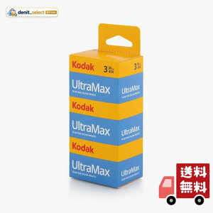 Kodak �J���[�l�K�t�B���� 35mm ULTRAMAX400 36���B 3�{�Z�b�g 1024389