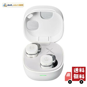 �I�[�f�B�I�e�N�j�J ATH-SQ1TW2 WH ���C�����X�C���z�� bluetooth/���^ �y�� / �ő�20���ԍĐ� / ��x��/�O���捞��/�}���`�|�C���g/�}���`�y�A�����O/�h�� IPX5 / ���C�����X�[�d /�y�������K�i�z�z��