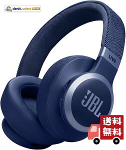 JBL LIVE 770 NC �X�^�C��/�f�U�C��/�n�C�u���b�h�m�C�Y�L�����Z�����O/Bluetooth�Ή�/�}���`�|�C���g/�I�[�o�[�C���[�w�b�h�z��/�u���[/JBLLIVE770NCBLU