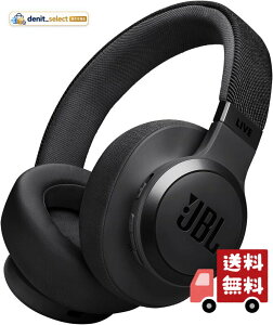 JBL LIVE 770 NC �X�^�C��/�f�U�C��/�n�C�u���b�h�m�C�Y�L�����Z�����O/Bluetooth�Ή�/�}���`�|�C���g/�I�[�o�[�C���[�w�b�h�z��/�u���b�N/JBLLIVE770NCBLK