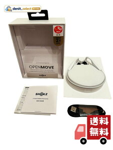 Aftershokz OpenMove ���`�� ���C�����X �C���z�� �A�t�^�[�V���b�N�X Bluetooth �}�C�N�t�� �u���[�g�D�[�X �X�|�[�c �h�� �h�o IP55 (Alpine White)