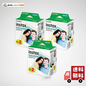 �y3�Z�b�g/60�����z�t�W�t�C���� �C���X�^���g�J���[�t�B���� instax SQUARE WW2 (16576520) FUJIFILM