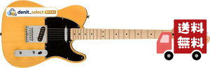 Squier by Fender �G���L�M�^�[ Affinity SeriesTM Telecaster(R), Maple Fingerboard, Black Pickguard, Butterscotch Blonde �\�t�g�P�[�X�t��