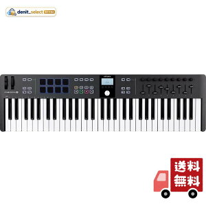 ARTURIA MIDI �L�[�{�[�h �R���g���[���[ KeyLab Essential 61 mk3 BK