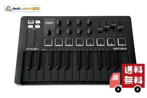ARTURIA MIDI �L�[�{�[�h �R���g���[���[ MiniLab 3 DB �f�B�[�v�E�u���b�N