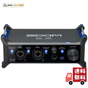 ZOOM(�Y�[��) UAC-232 USB�I�[�f�B�I�C���^�[�t�F�[�X 2�C��2�A�E�g