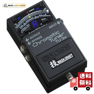 BOSS/�ZWAZA CRAFT TU-3W MADE IN JAPAN Chromatic Tuner TU-3W �`���[�i�[ �{�X