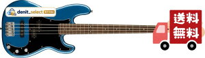 Squier by Fender �G���L�x�[�X Affinity SeriesTM Precision Bass(R) PJ, Laurel Fingerboard, Black Pickguard, Lake Placid Blue �\�t�g�P�[�X�t��