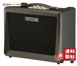 VOX Nutube���� �A�R�[�X�e�B�b�N�M�^�[�A���v VX50 AG �R���p�N�g �y�ʐ݌v 50W�̑�o�� ������K �X�^�W�I �X�e�[�W�ɍœK �}�C�N���� �e�����
