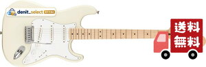 Squier by Fender �G���L�M�^�[ Affinity SeriesTM Stratocaster(R), Maple Fingerboard, White Pickguard, Olympic White �\�t�g�P�[�X�t��
