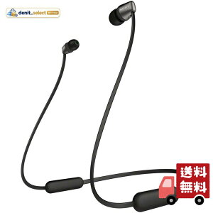 �\�j�[ ���C�����X�C���z�� WI-C310 : Bluetooth�Ή�/�ő�15���ԘA���Đ�/�}�C�N�t�� �t���b�g�P�[�u���̗p 2019�N���f�� �u���b�N WI-C310 BC
