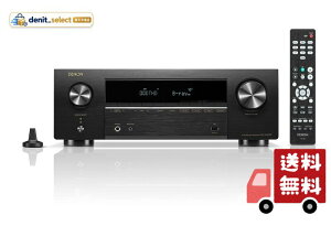 �f�m�� Denon AVR-X580BT 5.2ch AV�T���E���h���V�[�o�[ 8K Ultra HD�AHDR10+�A eARC�Ή�/�u���b�N AVR-X580BTK