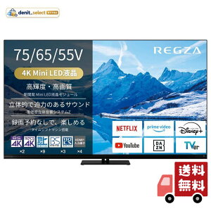 REGZA 55�C���` Mini LED 55Z870N �X�}�[�g�e���r Dolby Atmos�Ή� 2024�N���f��