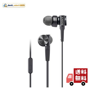 �\�j�[ �C���z�� �d�ቹ���f�� MDR-XB75AP : �J�i���^ �����R���E�}�C�N�t�� �u���b�N MDR-XB75AP B