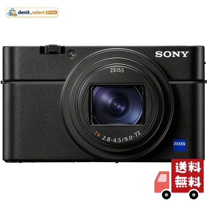 SONY(�\�j�[) �R���p�N�g�f�W�^���J���� Cyber-shot RX100VII �{�f�B �u���b�N 1.0�^�ϑw�^CMOS�Z���T�[ ���w�Y�[��8�{(24-200mm) 180�x�`���g�����t�����j�^�[ 4K����L�^ DSC-RX100M7