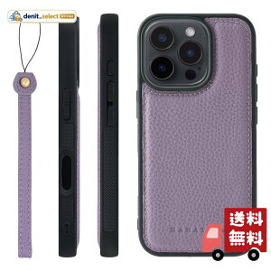 HANATORA for iPhone 16Pro �P�[�X �{�v �ϏՌ� �o���p�[�^ �X�}�z�P�[�X �X�}�z �X�g���b�v �t�� �V�������N���U�[ �M�t�g �p�[�v�� SPGGZ-16Pro-Purple