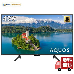 �V���[�v 42V�^ �t���n�C�r�W���� �t�� �e���r AQUOS USB�O�t��HDD�Ή� 2T-C42BE1
