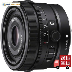 SONY(�\�j�[) �W���P�œ_�����Y �t���T�C�Y FE 40mm F2.5 G G�����Y �f�W�^�����J������[E�}�E���g]�p ���������Y SEL40F25G